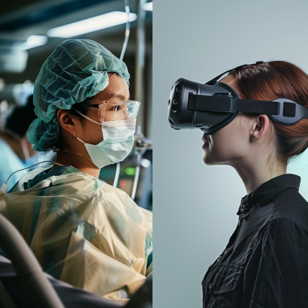 Head to Head of VR vs In-Person training image